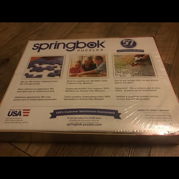 New w/ wrap on box, Vintage themed Americana Puzzle, 500 pieces - Picture 7 of 9